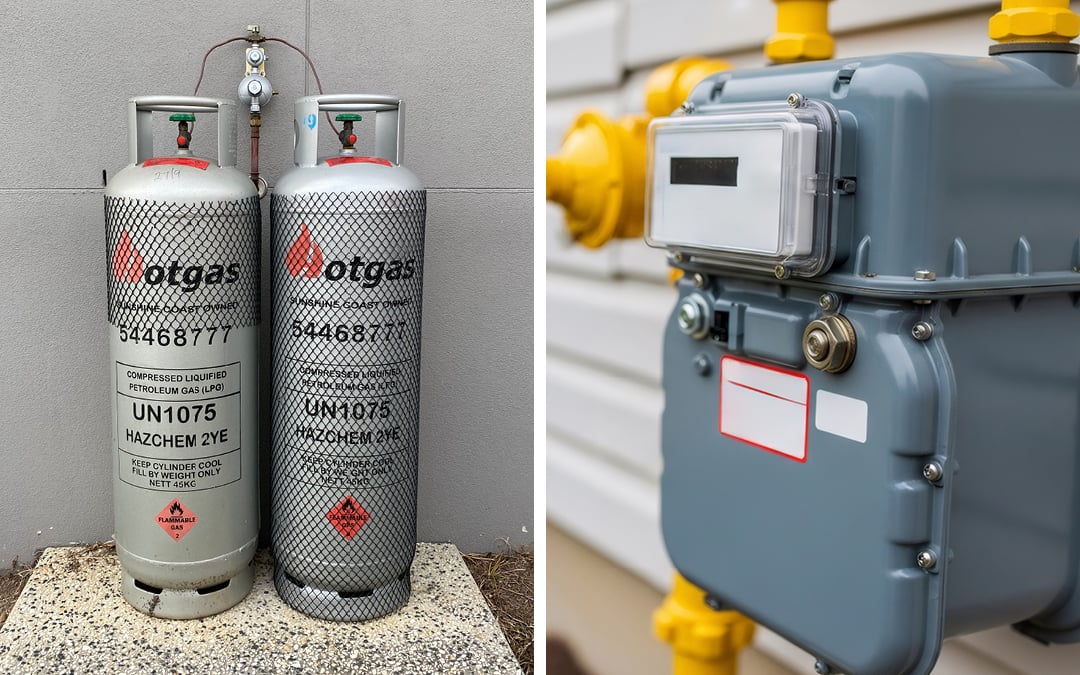 Cylinders Vs Piped Gas
